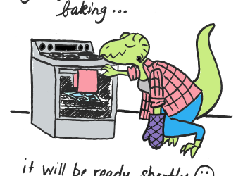 Comic Still Baking