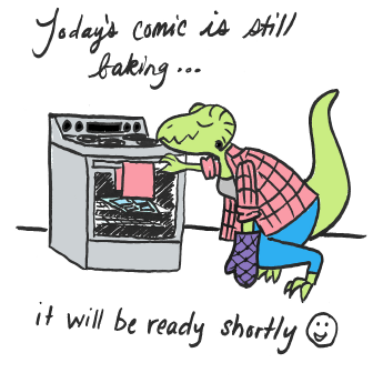 Comic Still Baking